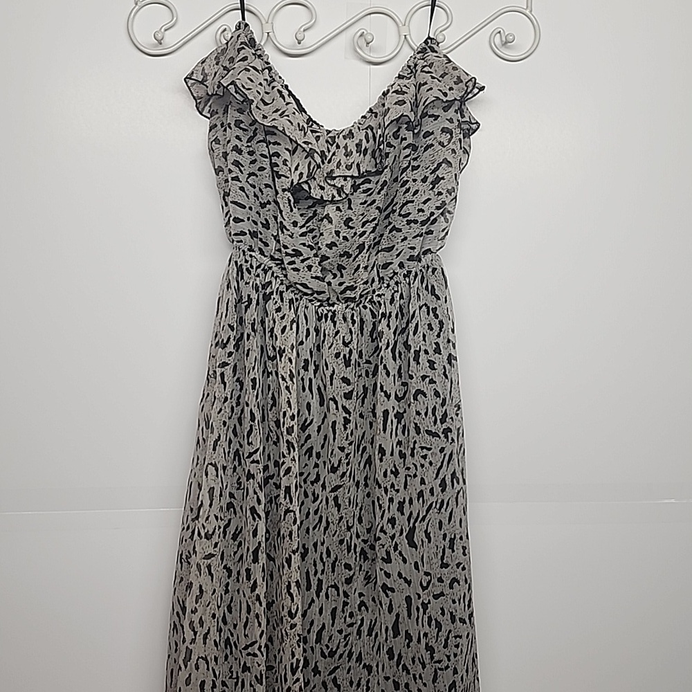 Royal Love leopard print sleeveless dress - Picture 5 of 7